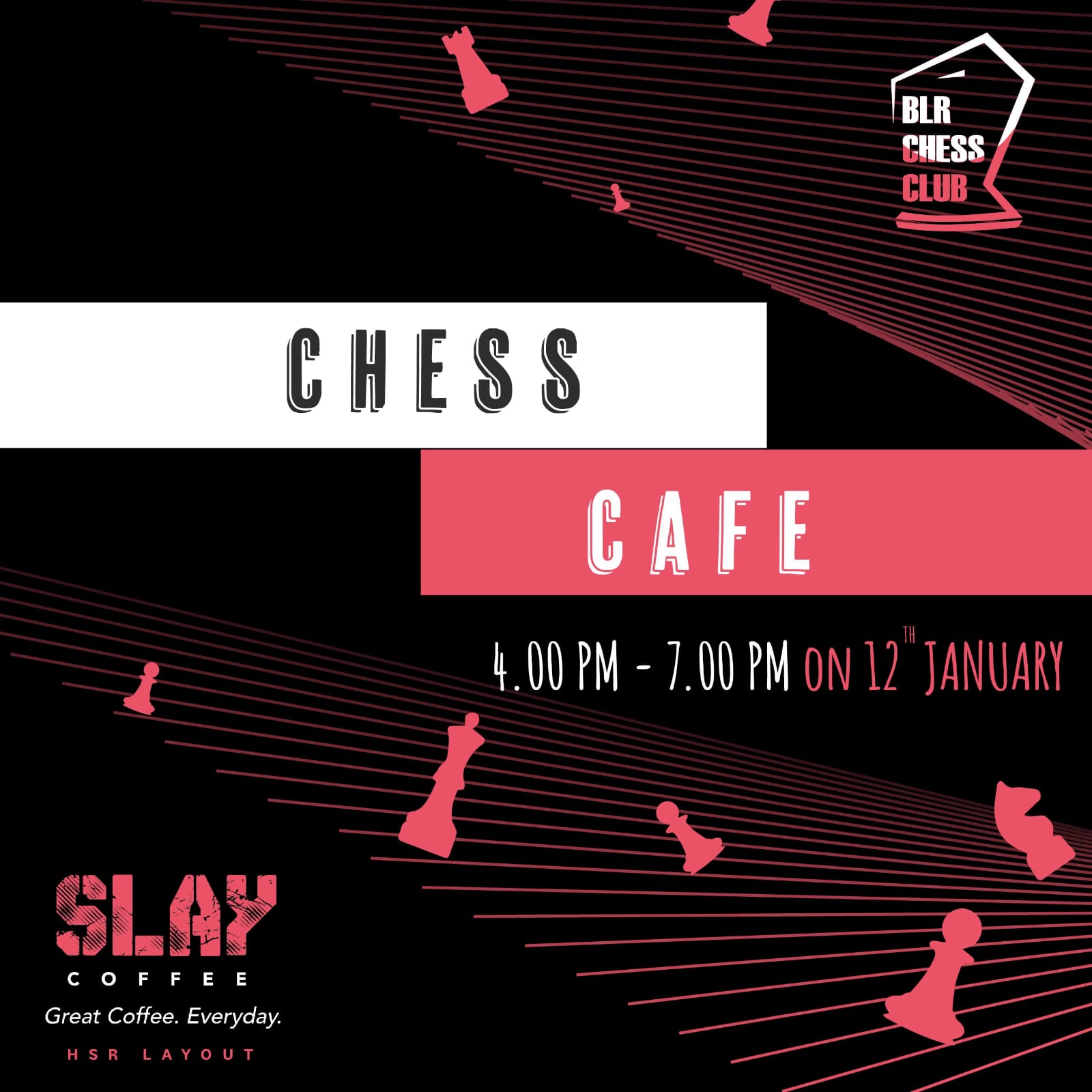Chess Cafe: A Chess Meetup with a Twist