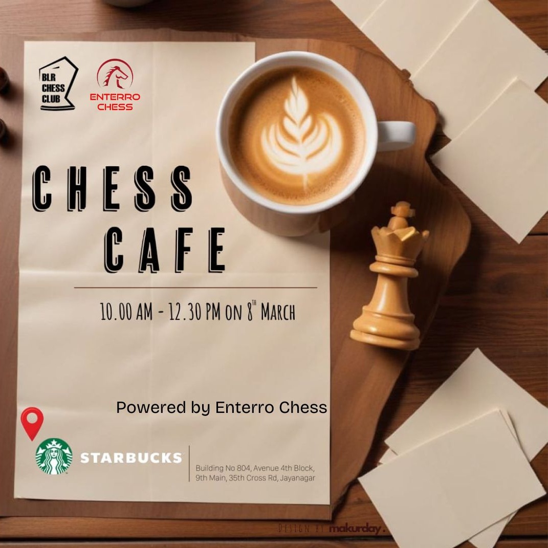 Chess Cafe: A Chess Meetup with a Twist