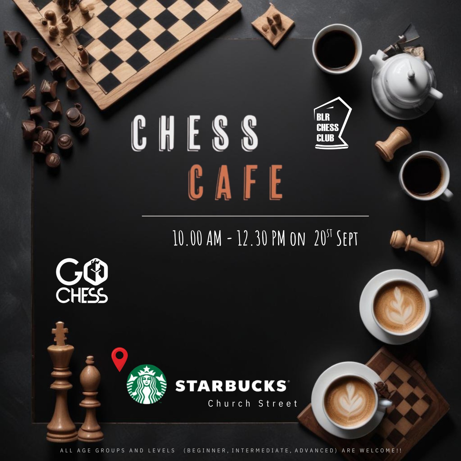 Chess Cafe: A Chess Meetup with a Twist