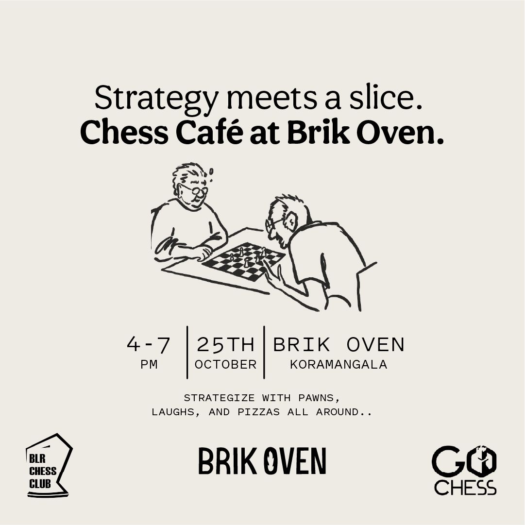 Chess Cafe: A Chess Meetup with a Twist