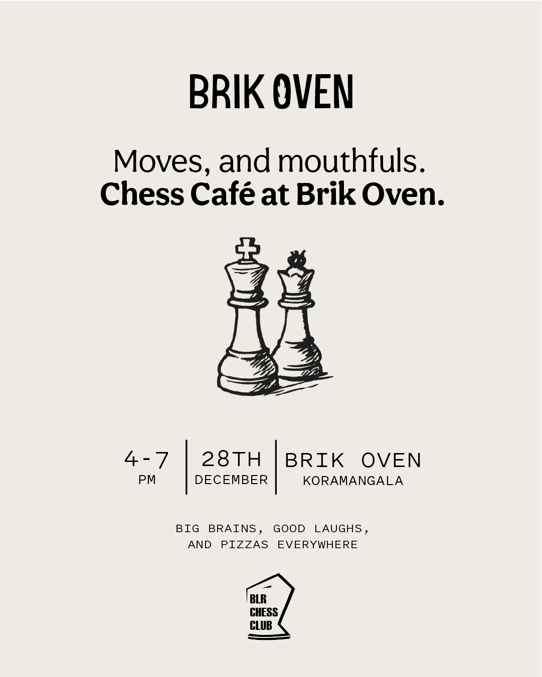 Chess Cafe: A Chess Meetup with a Twist