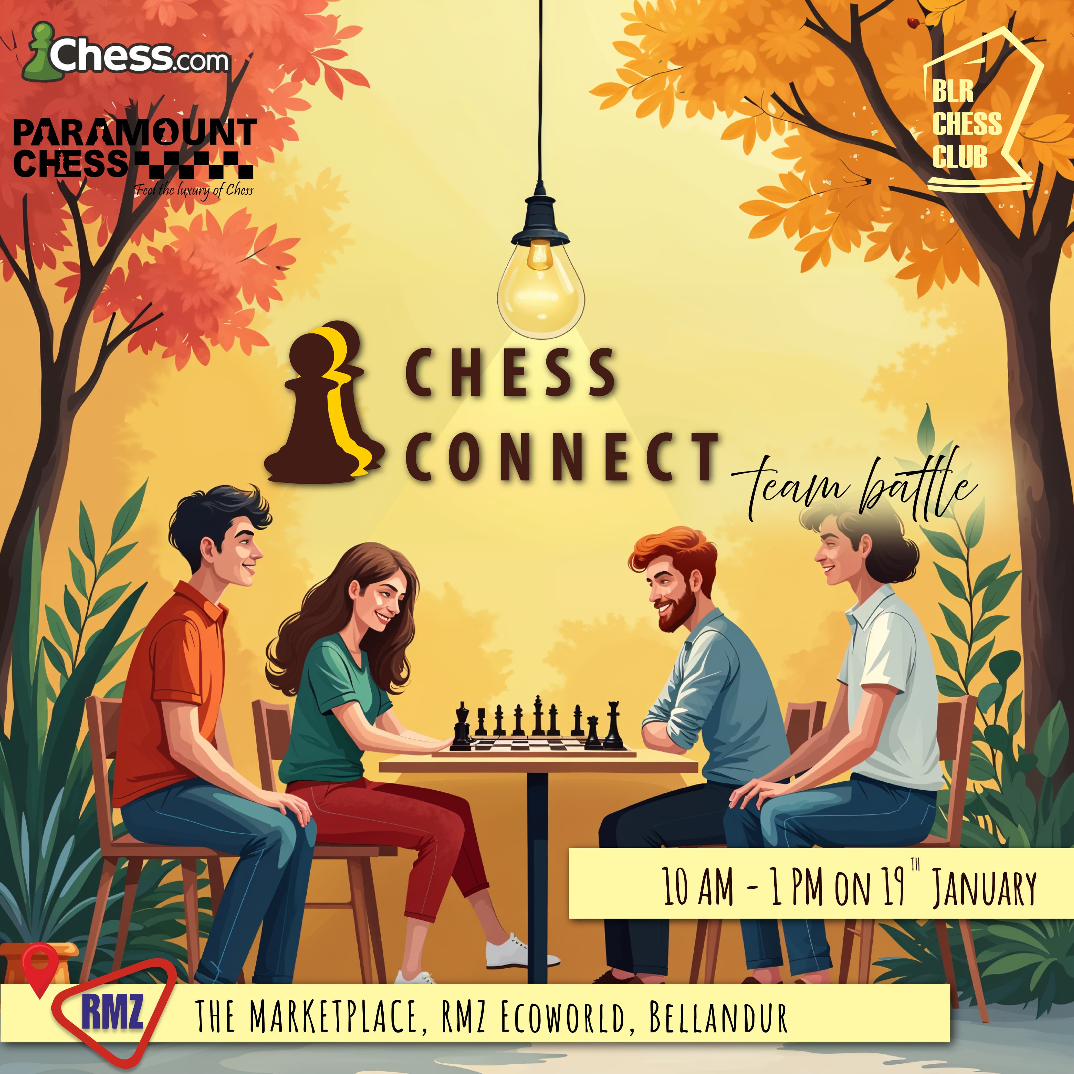 Chess Connect: Team Battle