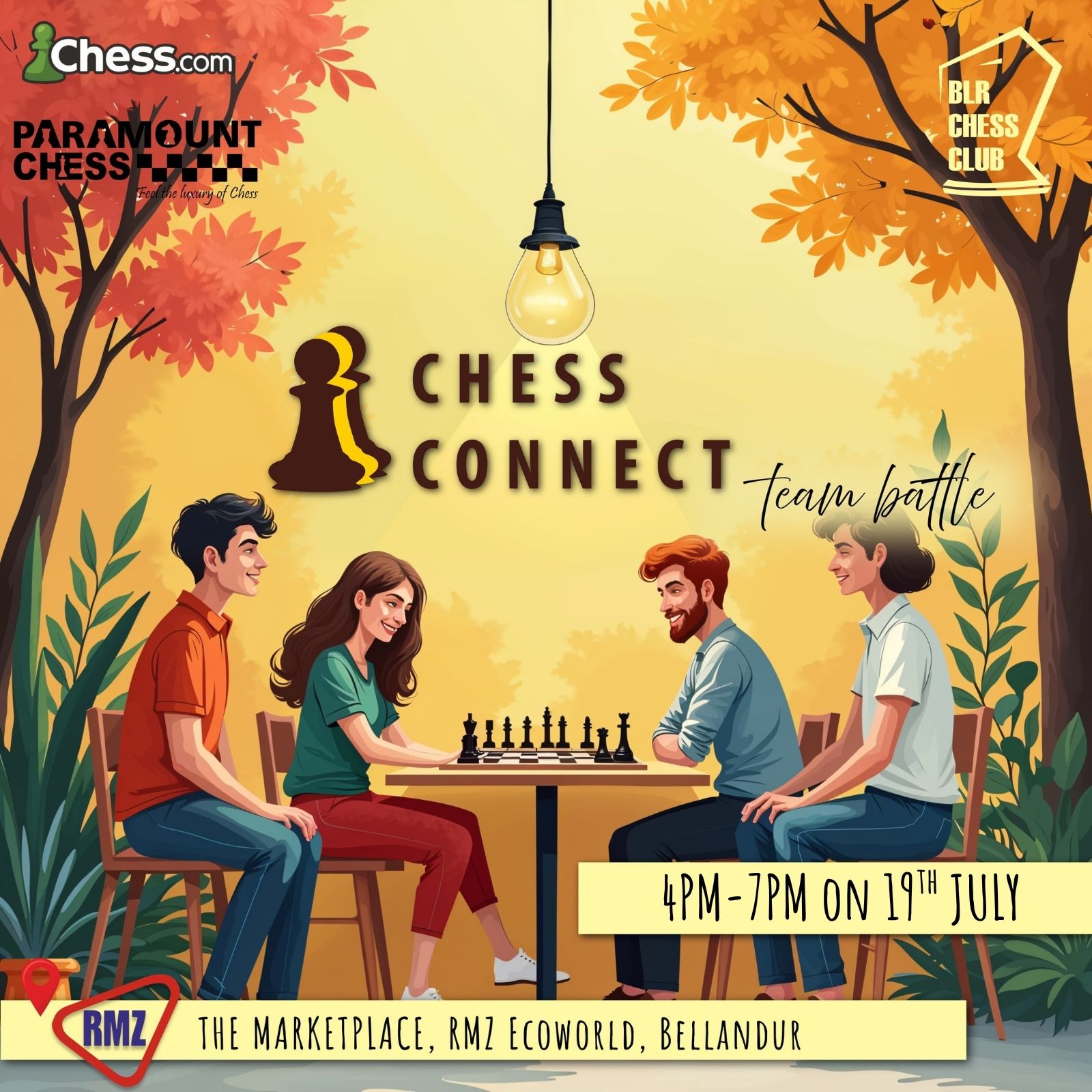 Chess Connect: Team Battle