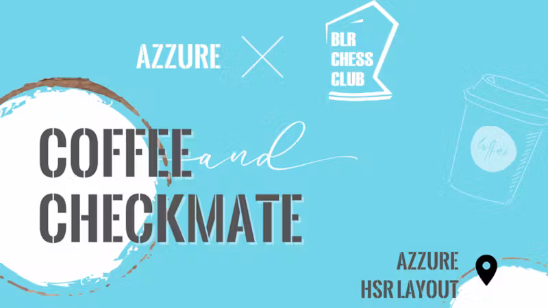 Coffee and Checkmate: A Chess Meetup with a Twist